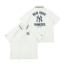 半袖 オーバーサイズド ポロシャツ MLB Apparel ニューヨーク・ヤンキース ホワイト - 13516807-S | NEW ERA ニューエラ公式オンラインストア