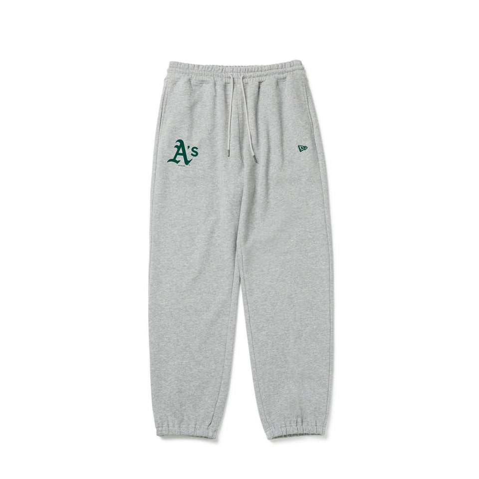 裏毛 スウェットパンツ MLB Apparel オークランド・アスレチックス グレー - 13755302-S | NEW ERA ニューエラ公式オンラインストア