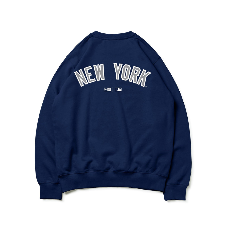 裏毛 スウェット クルーネック MLB Apparel ニューヨーク・ヤンキース ネイビー - 13755313-S | NEW ERA ニューエラ公式オンラインストア