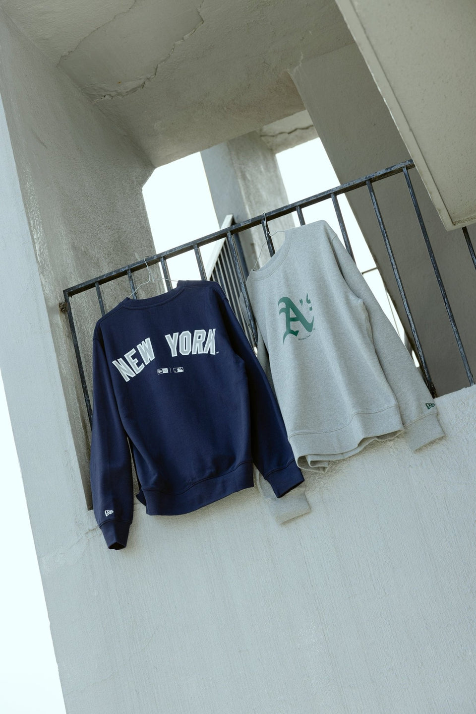 裏毛 スウェット クルーネック MLB Apparel ニューヨーク