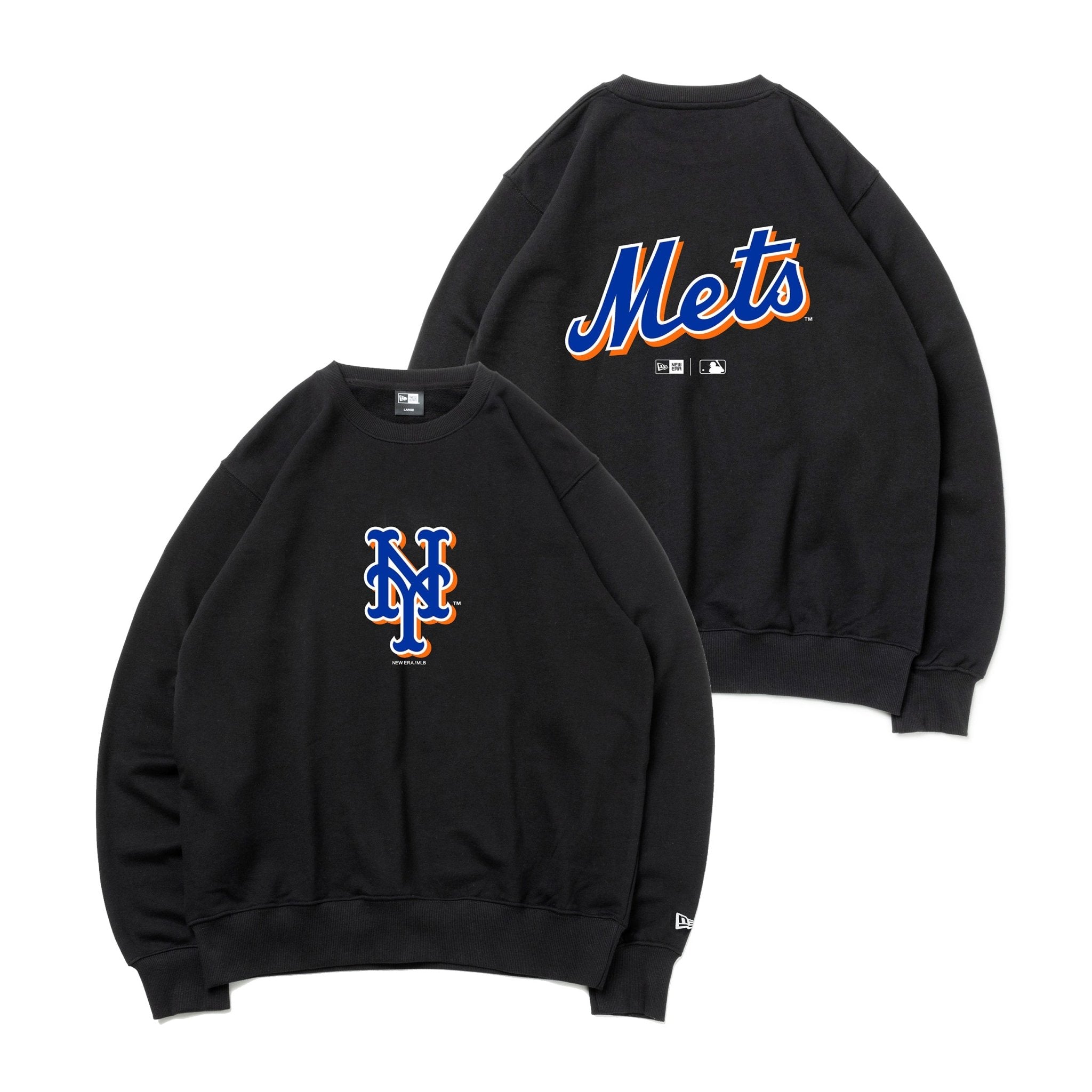 Newera☆ MLB タータンチェック クルーネック スウェット 全4種 裏毛 スウェット クルーネック MLB Apparel ニューヨーク