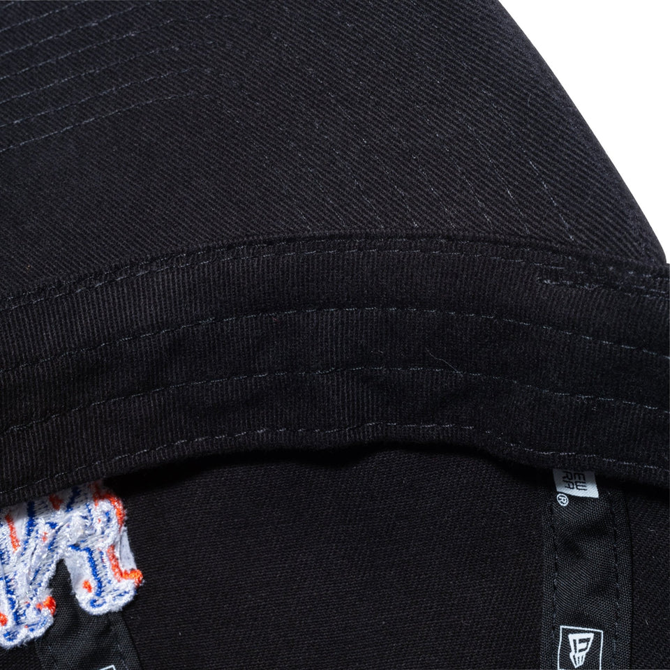 カジュアルクラシック MLB Casual Classic ニューヨーク・メッツ ミッドロゴ ブラック × スノーホワイト/ロイヤル/オレンジエイド - 13515757-OSFM | NEW ERA ニューエラ公式オンラインストア
