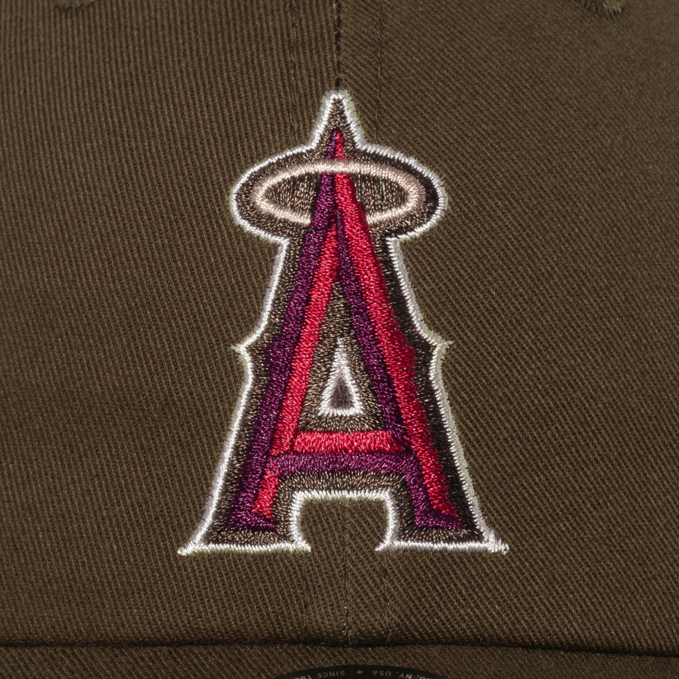 カジュアルクラシック MLB Casual Classic ロサンゼルス・エンゼルス ウォルナット × マルチカラー - 13750907-OSFM | NEW ERA ニューエラ公式オンラインストア