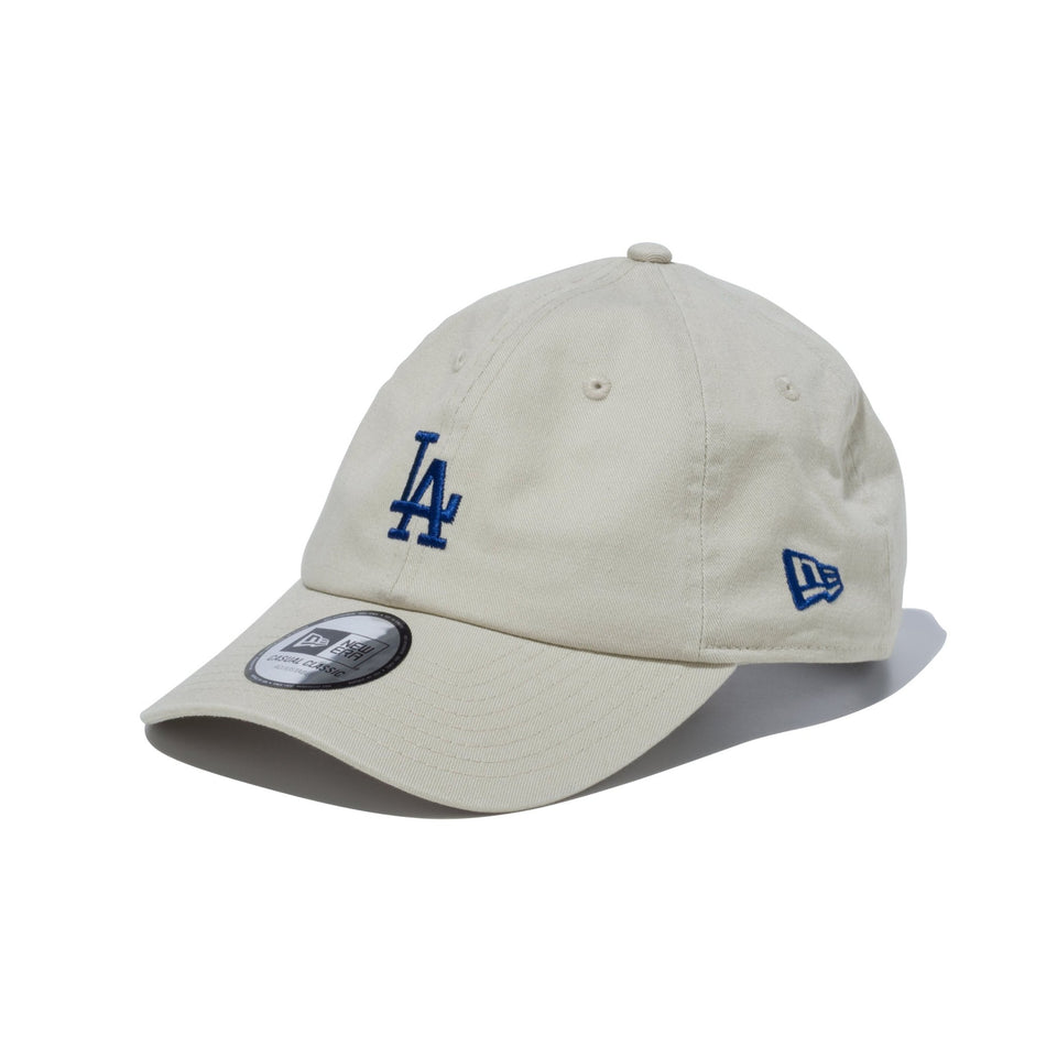 カジュアルクラシック MLB Casual Classic ロサンゼルス・ドジャース ミッドロゴ ストーン × ブルー - 14109525-OSFM | NEW ERA ニューエラ公式オンラインストア