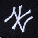ベーシック カフニット MLB Team Logo ニューヨーク・ヤンキース ブラック - 13328048-OSFM | NEW ERA ニューエラ公式オンラインストア