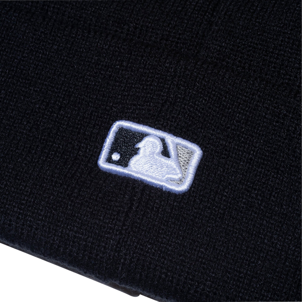 ベーシック カフニット MLB Team Logo ニューヨーク・ヤンキース ブラック - 13751342-OSFM | NEW ERA ニューエラ公式オンラインストア