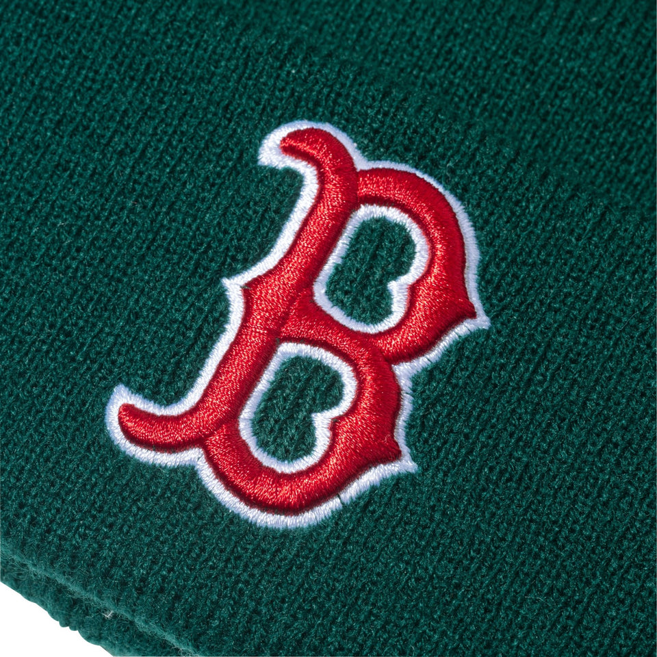 ベーシック カフニット MLB Team Logo ボストン・レッドソックス ブリティッシュグリーン - 13751380-OSFM | NEW ERA ニューエラ公式オンラインストア