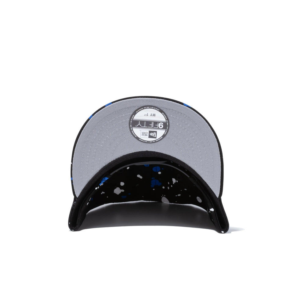 My 1st 9FIFTY ニューヨーク・ヤンキース スプラッシュプリント ブラック グレーアンダーバイザー - 13058959-INF | NEW ERA ニューエラ公式オンラインストア