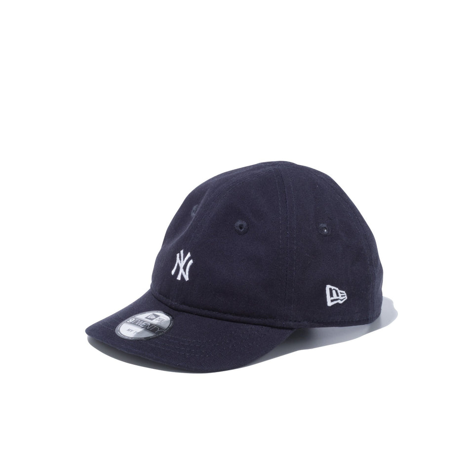 新品☆NEW ERA 9TWENTY ヤンキース ミニロゴ キャップ ネイビー-