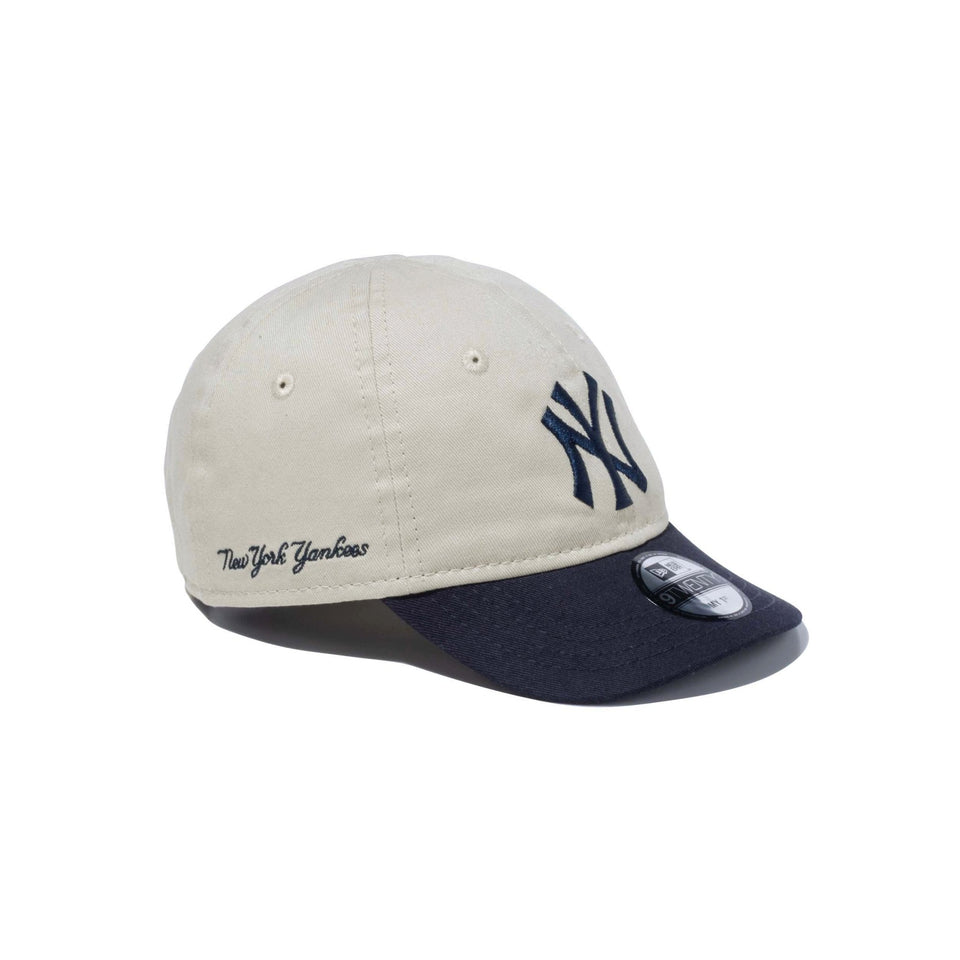 My 1st 9TWENTY 2-Tone ニューヨーク・ヤンキース ストーン ネイビーバイザー - 14111976-INF | NEW ERA ニューエラ公式オンラインストア