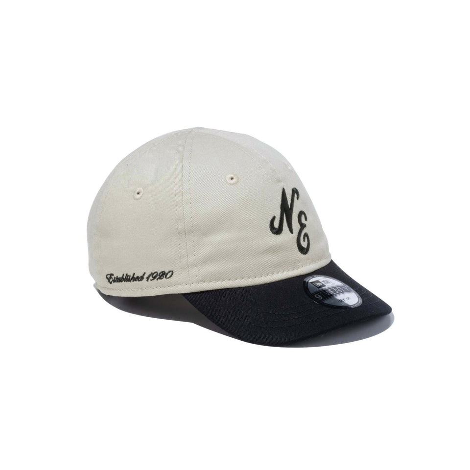 My 1st 9TWENTY 2-Tone Classic Logo ストーン ブラックバイザー - 14111977-INF | NEW ERA ニューエラ公式オンラインストア