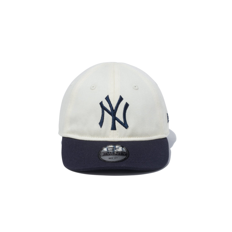 My 1st 9TWENTY MLB 2-Tone ニューヨーク・ヤンキース クロームホワイト ネイビーバイザー - 13762856-INF | NEW ERA ニューエラ公式オンラインストア