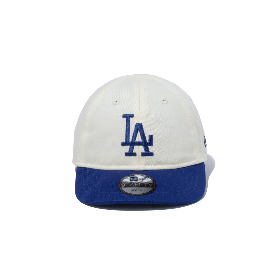 My 1st 9TWENTY MLB 2-Tone ロサンゼルス・ドジャース クロームホワイト ダークロイヤルバイザー - 13762858-INF | NEW ERA ニューエラ公式オンラインストア