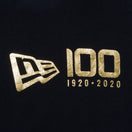スウェット プルオーバーフーディー NEW ERA 100周年 マルチロゴ フロント ブラック × メタリックゴールド - 12718233-S | NEW ERA ニューエラ公式オンラインストア