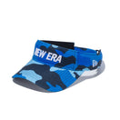 【ゴルフ】 サンバイザー ダイアモンドエラ NEW ERA ロゴ ブルーカモプリント - 12325895-OSFA | NEW ERA ニューエラ公式オンラインストア
