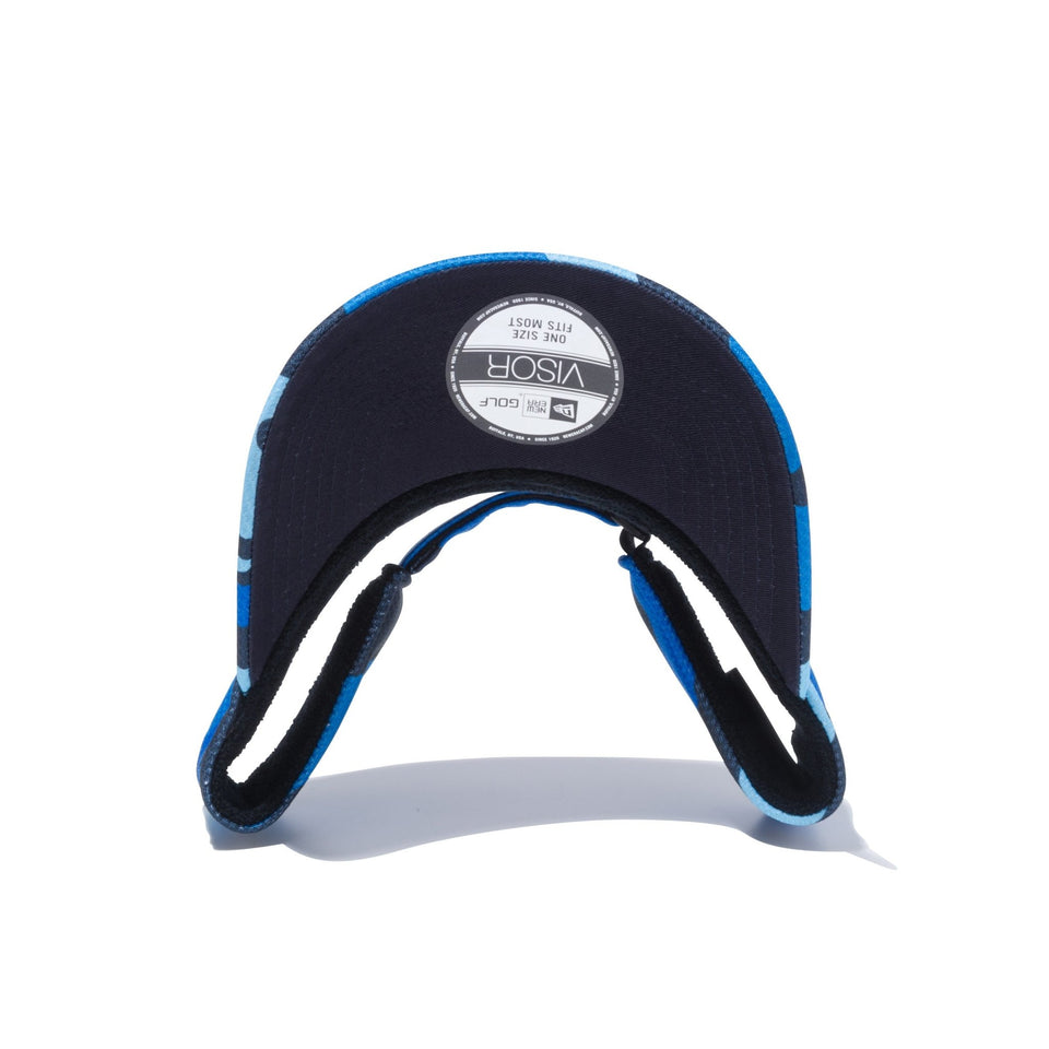 【ゴルフ】 サンバイザー ダイアモンドエラ NEW ERA ロゴ ブルーカモプリント - 12325895-OSFA | NEW ERA ニューエラ公式オンラインストア