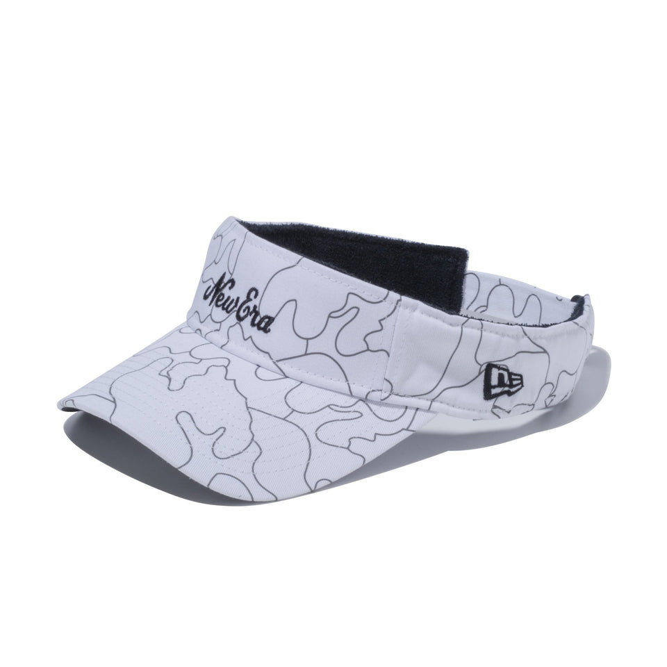 【ゴルフ】 サンバイザー ハンターラインカモ New Era ロゴ ホワイト - 12325903-OSFA | NEW ERA ニューエラ公式オンラインストア