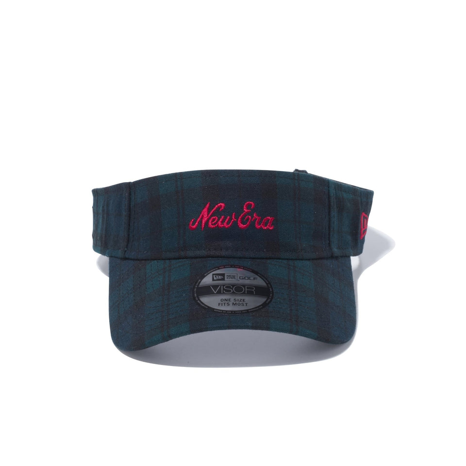 【ゴルフ】 サンバイザー ブラックウォッチ New Era グリーン × ラセット - 12541304-OSFM | NEW ERA ニューエラ公式オンラインストア