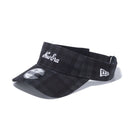 【ゴルフ】 サンバイザー ブラックウォッチ New Era ブラック × スノーホワイト - 12541305-OSFM | NEW ERA ニューエラ公式オンラインストア