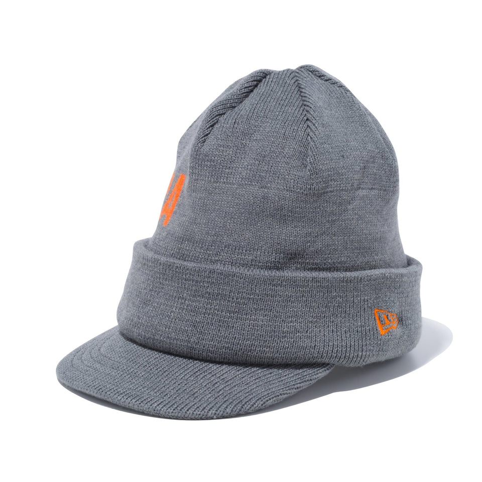 【ゴルフ】 バイザーニット ビルボード NEW ERA グレー × オレンジ - 12541308-OSFM | NEW ERA ニューエラ公式オンラインストア