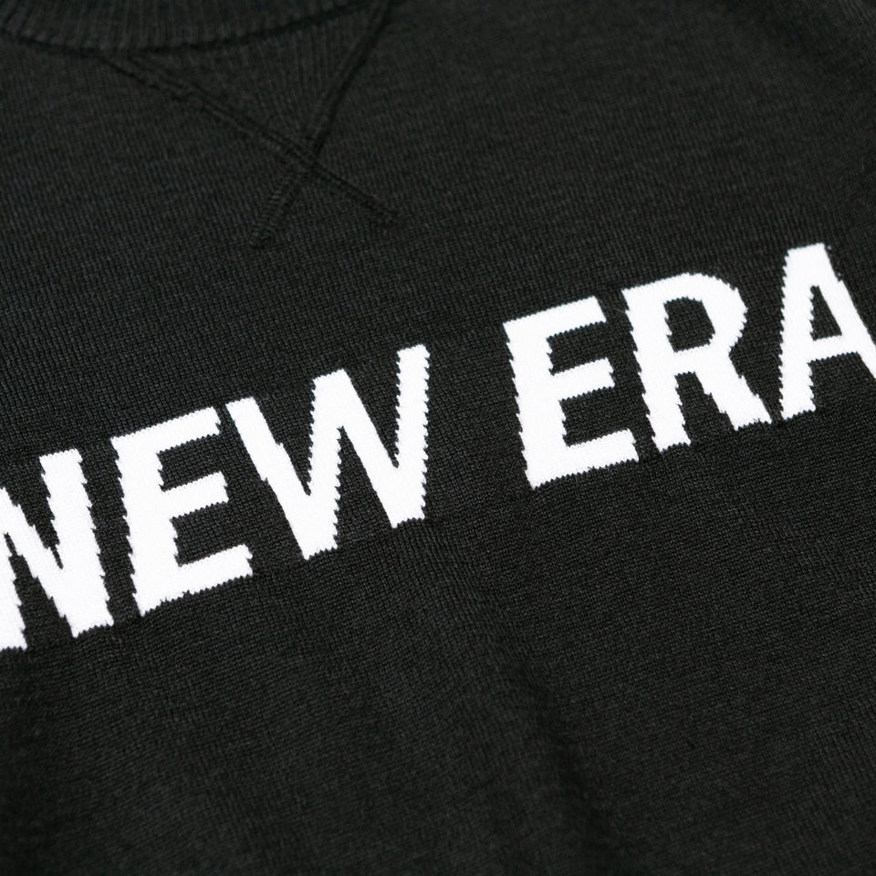 ニットセーター NEW ERA ブラック × ホワイト | ゴルフ