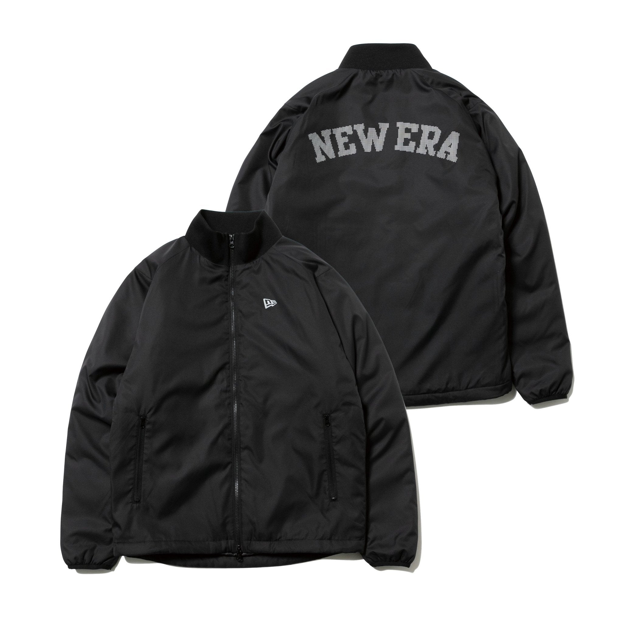 ライト インサレーティッド ジャケット NEW ERA ロゴ ブラック
