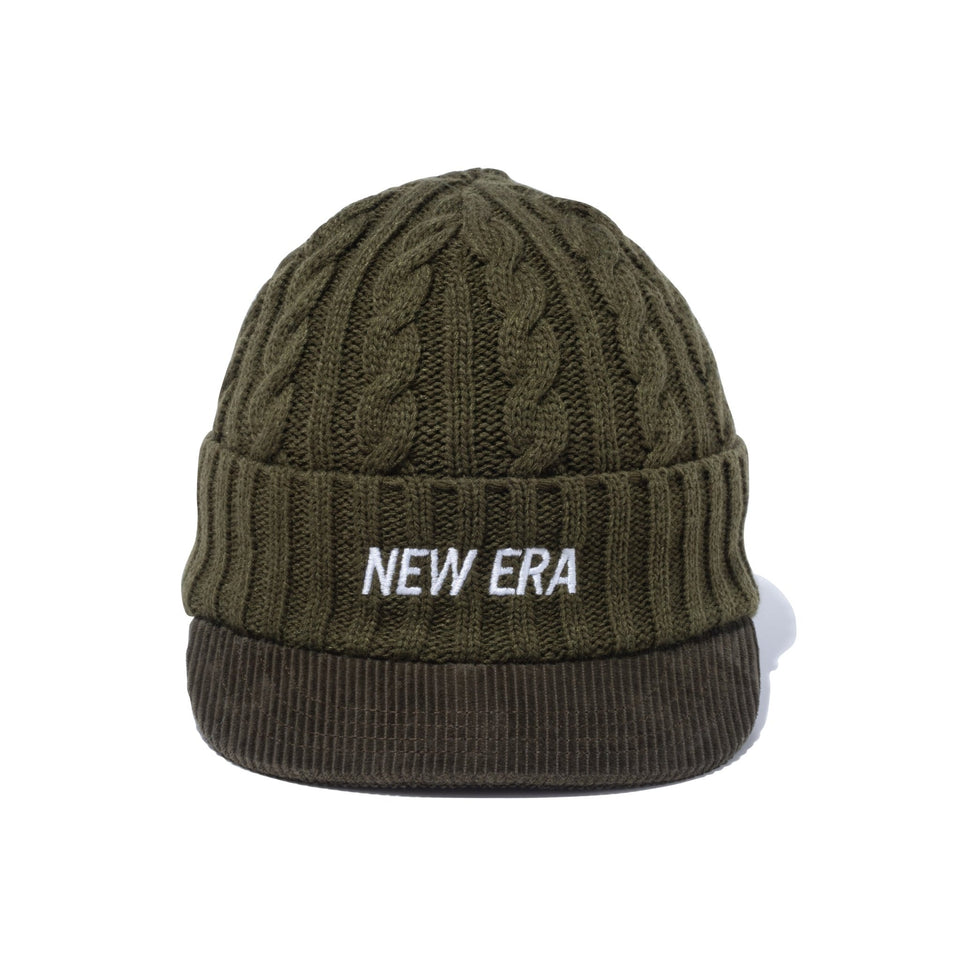 【ゴルフ】バイザーニット ケーブル NEW ERA オリーブ - 13327855-OSFM | NEW ERA ニューエラ公式オンラインストア