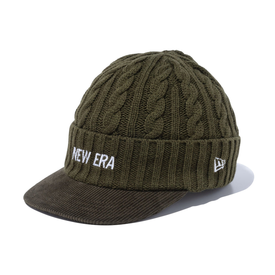 【ゴルフ】バイザーニット ケーブル NEW ERA オリーブ - 13327855-OSFM | NEW ERA ニューエラ公式オンラインストア