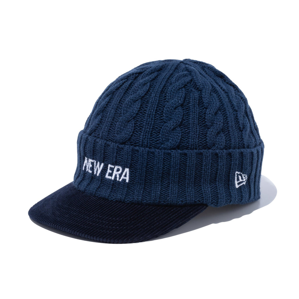 【ゴルフ】バイザーニット ケーブル NEW ERA ネイビー - 13327857-OSFM | NEW ERA ニューエラ公式オンラインストア