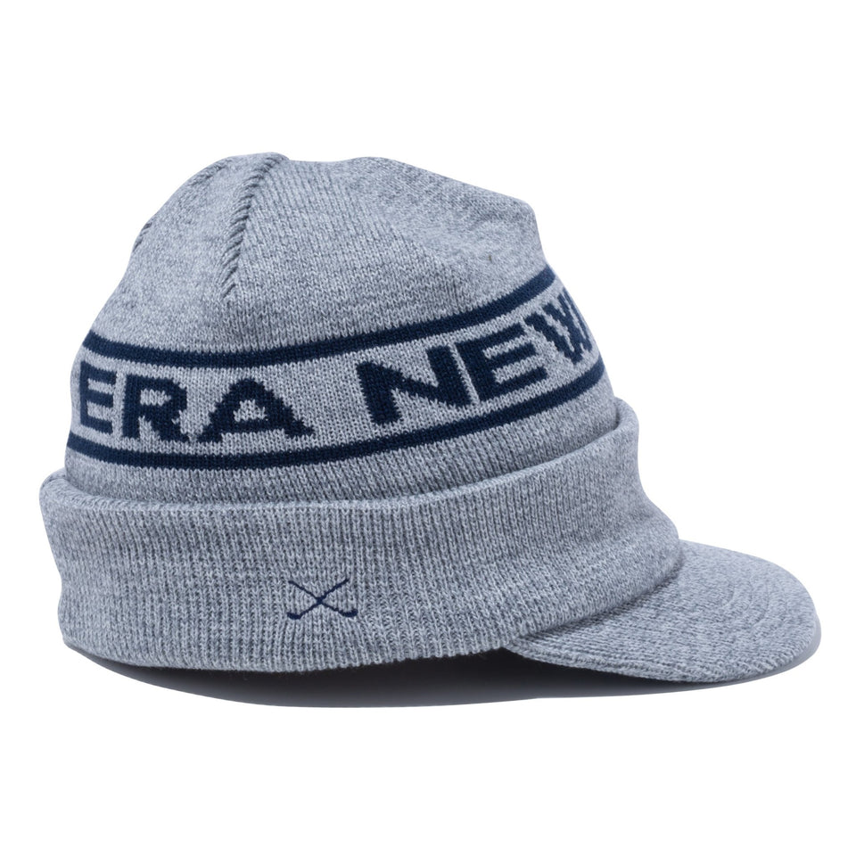 【ゴルフ】バイザーニット NEW ERA グレー/ネイビー - 13327858-OSFM | NEW ERA ニューエラ公式オンラインストア