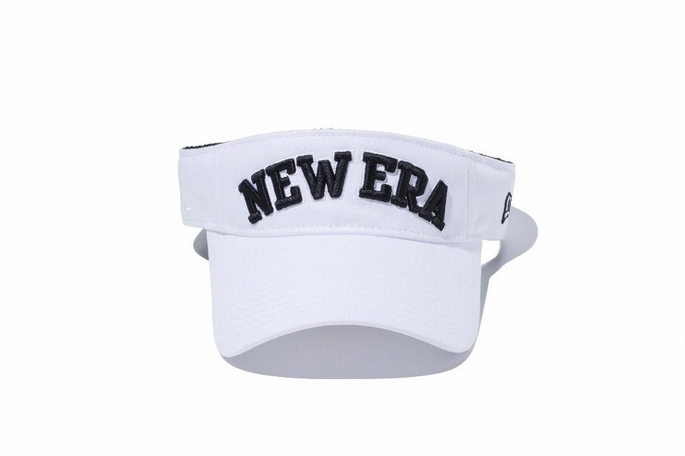【ゴルフ】 サンバイザー NEW ERA ホワイト × ブラック - 13561985-OSFM | NEW ERA ニューエラ公式オンラインストア