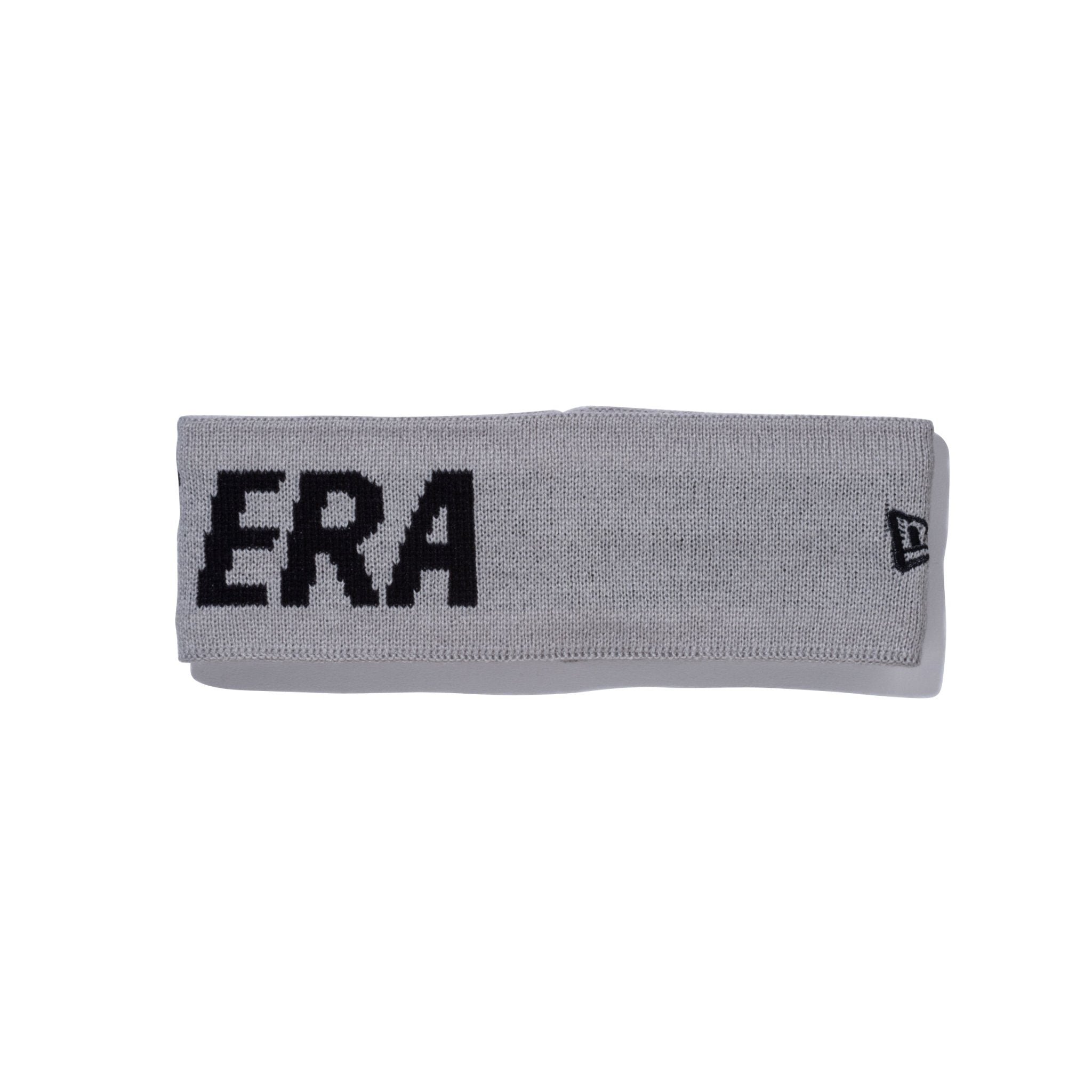 ニット ヘアバンド NEW ERA ロゴ グレー/ブラック | ニューエラ