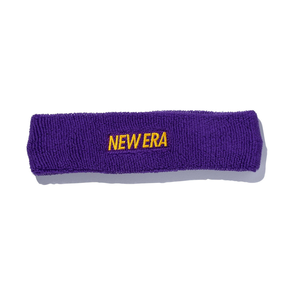 ヘッドバンド NEW ERA パープル × イエロー | ニューエラ