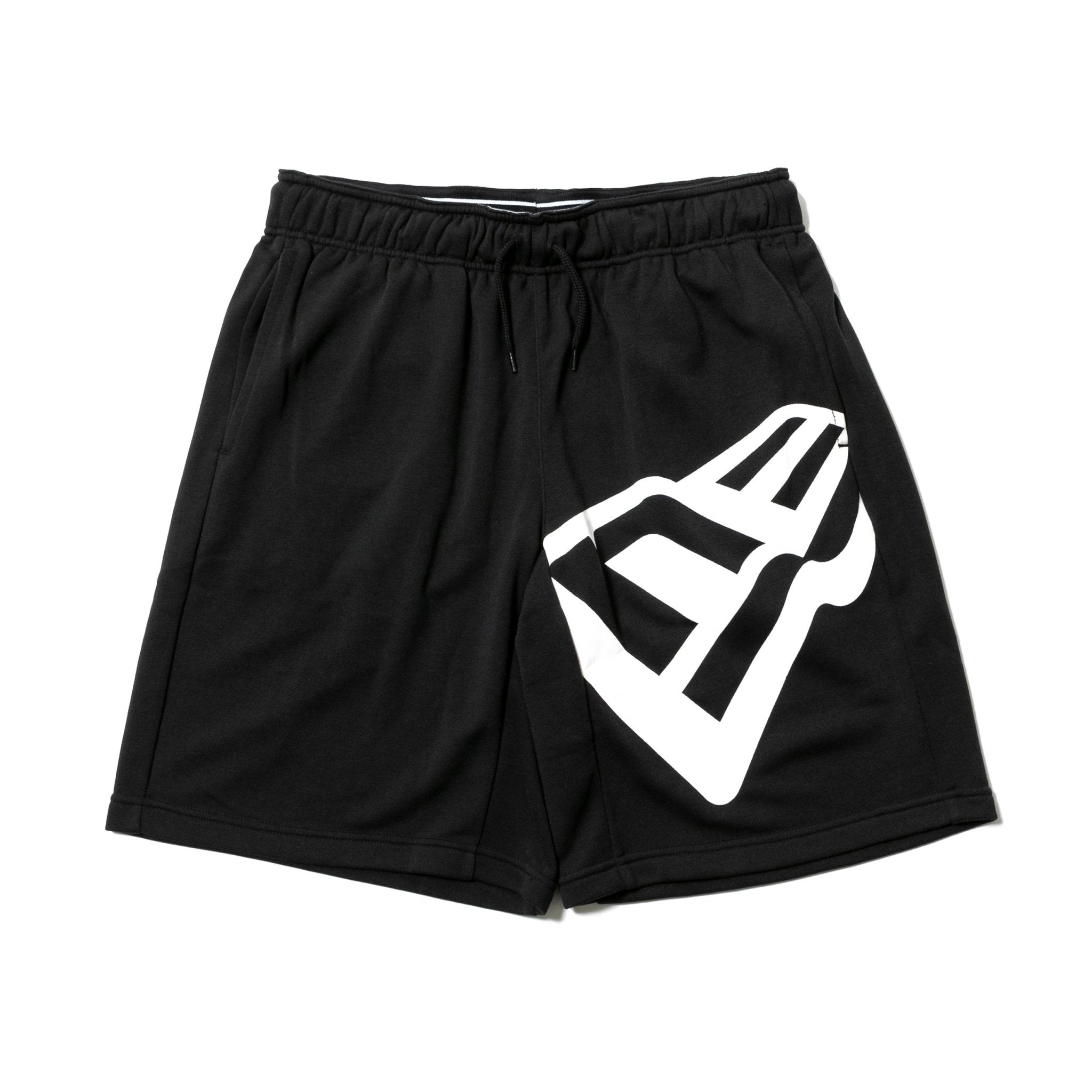スウェットショートパンツ フラッグロゴ ブラック 【NEW ERA