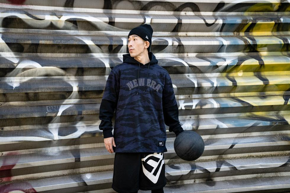 スウェットショートパンツ フラッグロゴ ブラック 【NEW ERA BASKETBALL】 - 12375748-S | NEW ERA ニューエラ公式オンラインストア