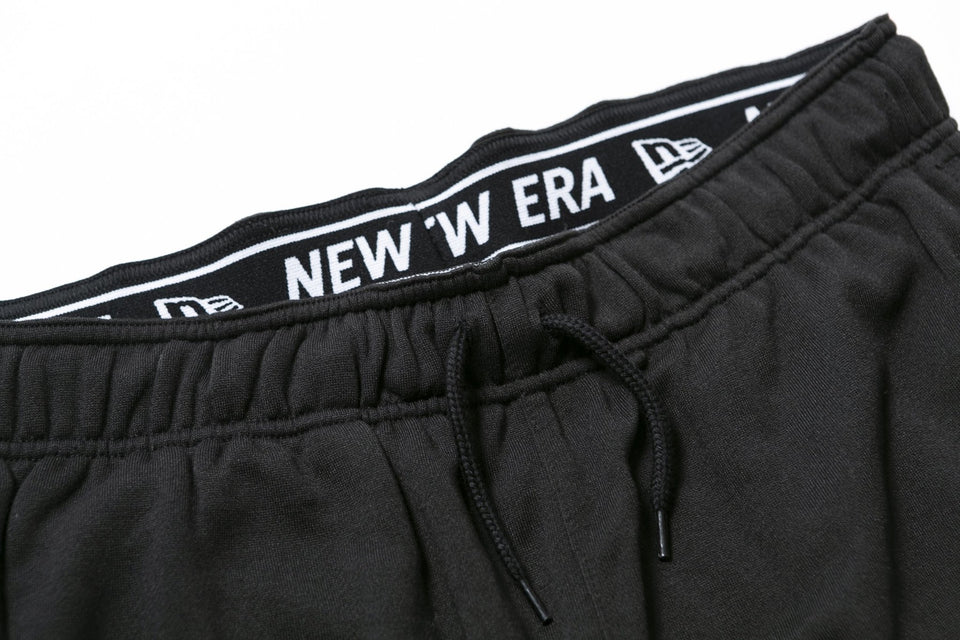 スウェットショートパンツ フラッグロゴ ブラック 【NEW ERA BASKETBALL】 - 12375748-S | NEW ERA ニューエラ公式オンラインストア