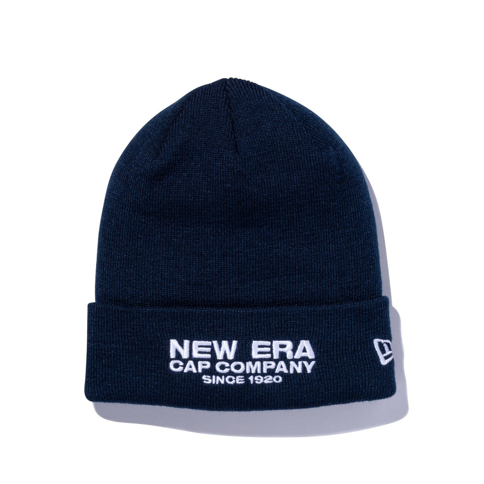 ベーシックカフニット New Era Cap Company Since 1920 ネイビー - 12854533-OSFM | NEW ERA ニューエラ公式オンラインストア