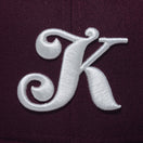 NEW ERA KOBE LIMITED | 59FIFTY Kロゴ マルーン - 14133714-700 | NEW ERA ニューエラ公式オンラインストア