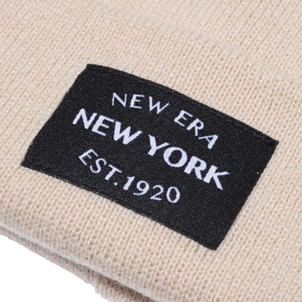 ベーシック カフニット ミッド New Era New York est 1920 サンドベージュ - 13328062-OSFM | NEW ERA ニューエラ公式オンラインストア