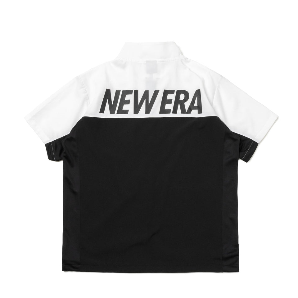 半袖 クロスウェアジャケット NEW ERA ホワイト × ブラック/ブラック【 Performance Apparel 】 - 13264248-S | NEW ERA ニューエラ公式オンラインストア