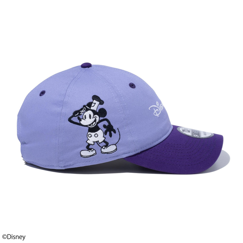 NEW ERA SHIBUYA / HARAJUKU LIMITED | 9TWENTY Disney 100th 蒸気船ウィリー ラベンダー - 13821748-OSFM | NEW ERA ニューエラ公式オンラインストア