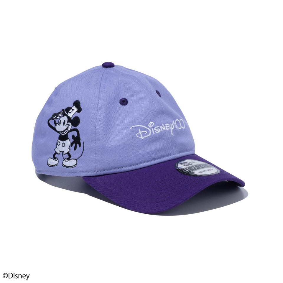 NEW ERA SHIBUYA / HARAJUKU LIMITED | 9TWENTY Disney 100th 蒸気船ウィリー ラベンダー - 13821748-OSFM | NEW ERA ニューエラ公式オンラインストア