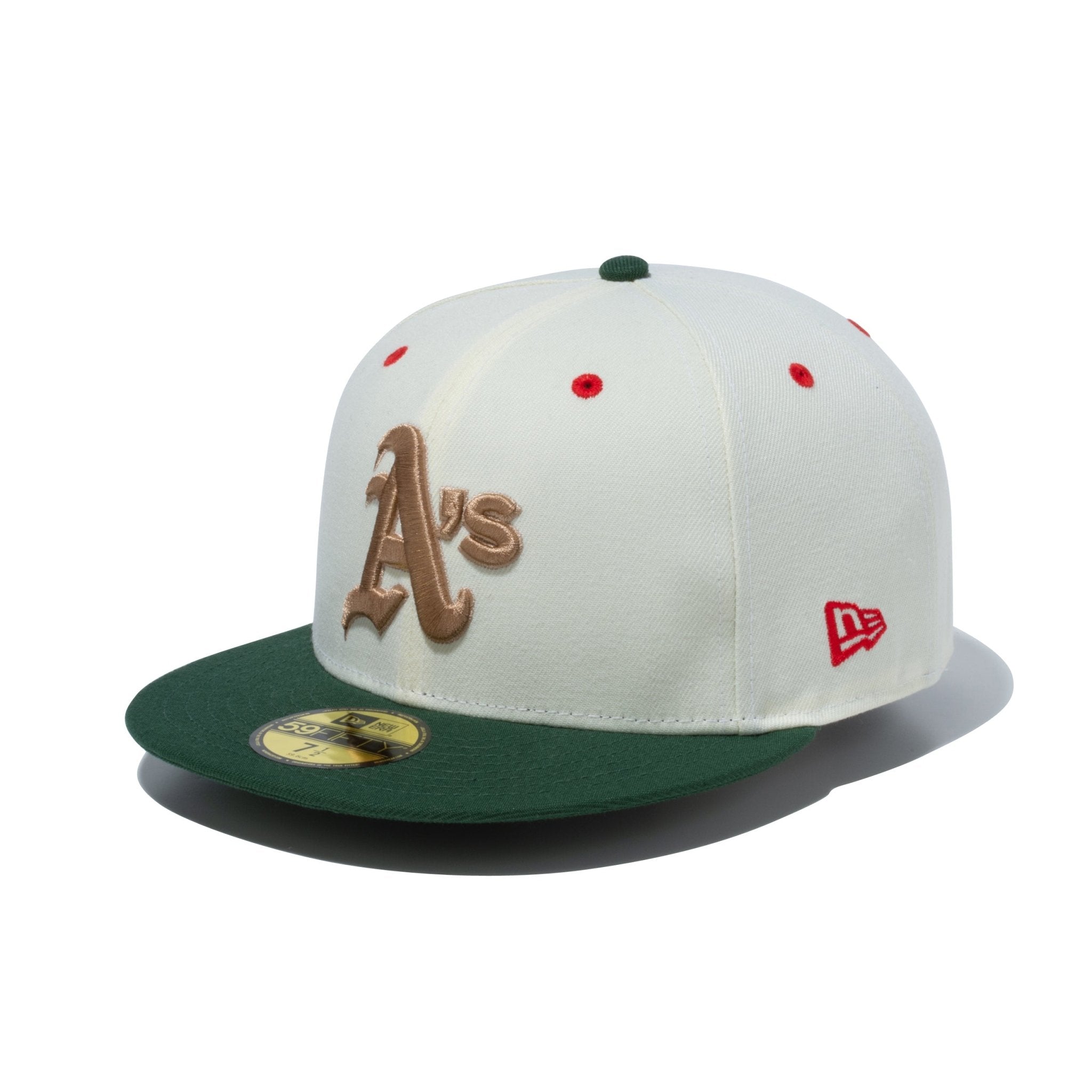 NEW ERA TENJIN LIMITED | 59FIFTY オークランド・アスレチックス クロームホワイト 2