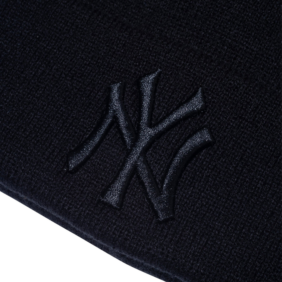 ベーシック カフニット New York Yankees ニューヨーク・ヤンキース ブラック - 13751335-OSFM | NEW ERA ニューエラ公式オンラインストア