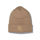 ベーシック カフニット New York Yankees ニューヨーク・ヤンキース ベージュ - 13751337-OSFM | NEW ERA ニューエラ公式オンラインストア