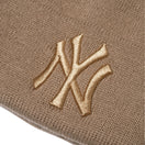 ベーシック カフニット New York Yankees ニューヨーク・ヤンキース ベージュ - 13751337-OSFM | NEW ERA ニューエラ公式オンラインストア