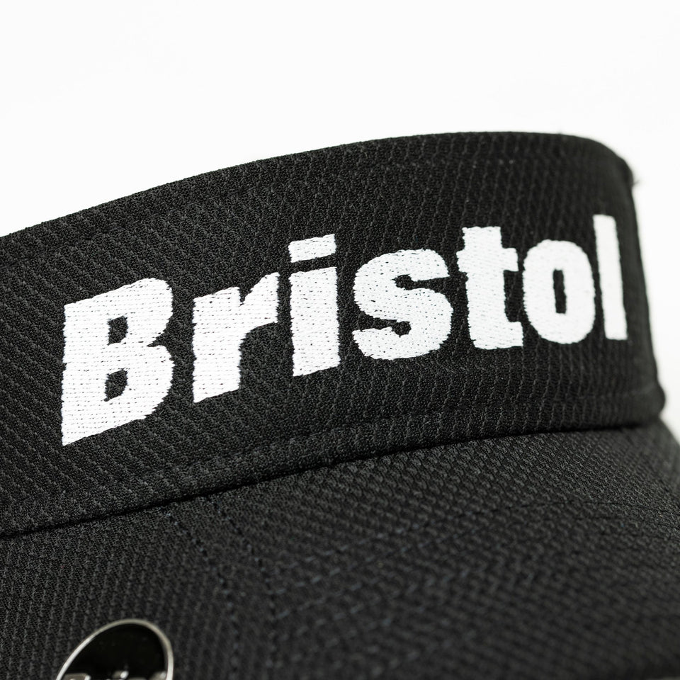 ゴルフ】 サンバイザー On Par F.C.Real Bristol ロゴ ブラック 