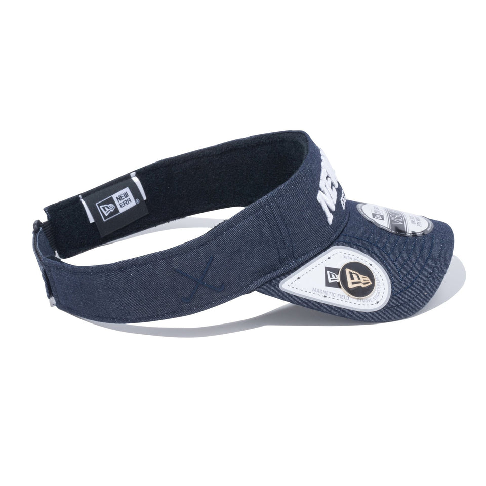 【ゴルフ】 サンバイザーOn Par Sustainable Fabric インディゴ - 13762889-OSFM | NEW ERA ニューエラ公式オンラインストア