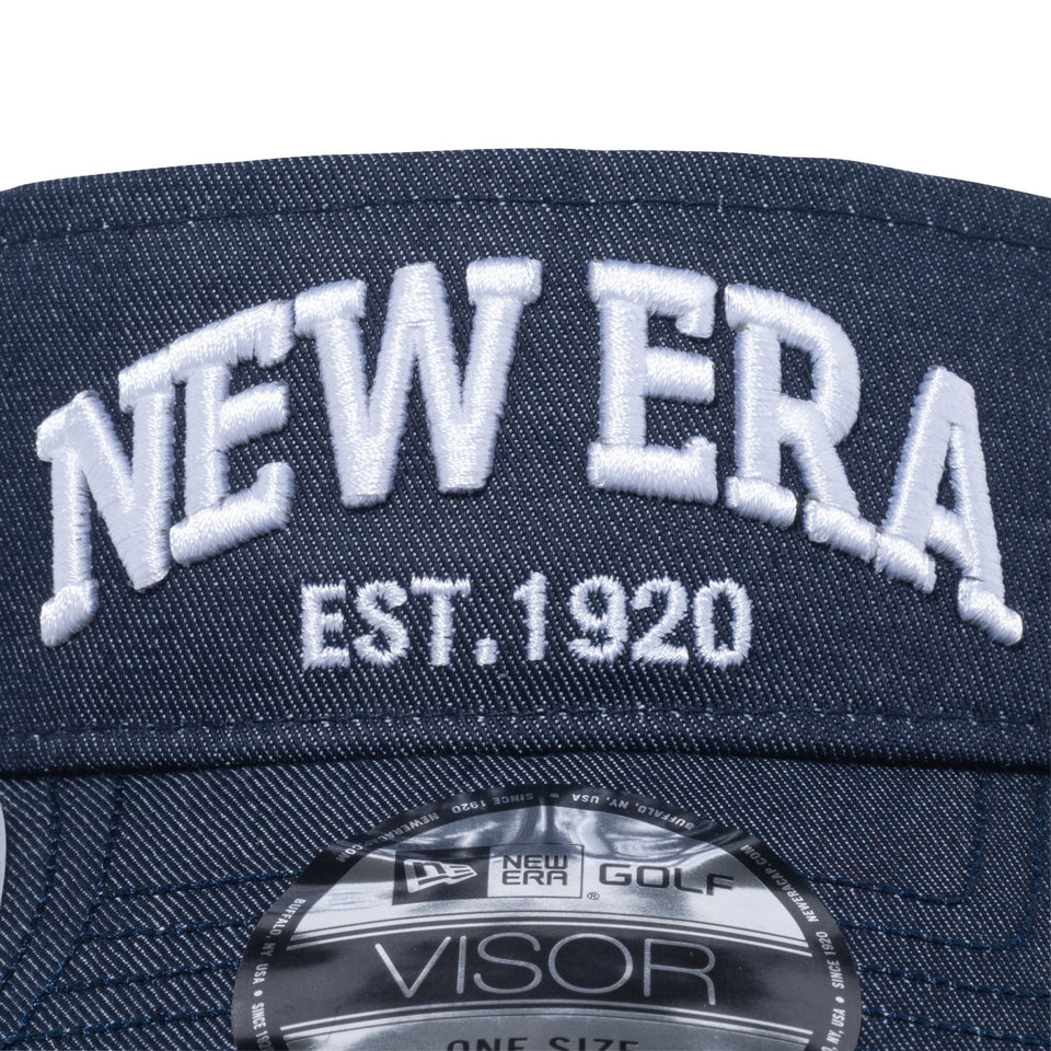【ゴルフ】 サンバイザーOn Par Sustainable Fabric インディゴ - 13762889-OSFM | NEW ERA ニューエラ公式オンラインストア