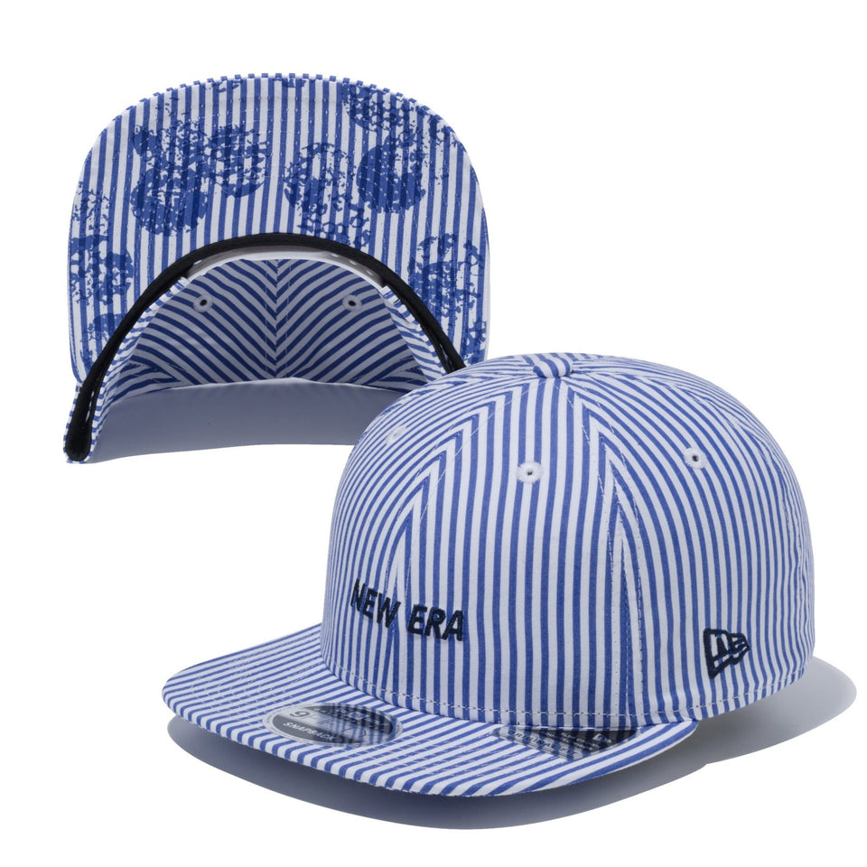 【ゴルフ】 Original Fit 9FIFTY タイプライター ストライプ ブルー - 12674514-OSFM | NEW ERA ニューエラ公式オンラインストア